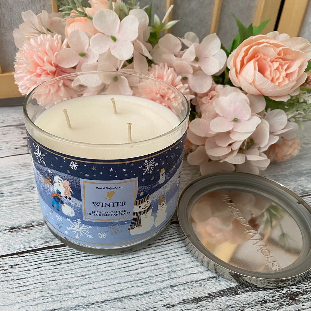 Bath and Body Works Winter 3 Wick Candle